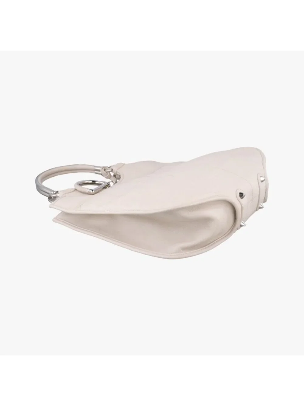 Dior 61 Hobo White Leather 17 BO